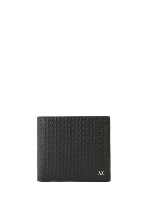 Portafoglio in pelle Armani Exchange | 9580984R84700020